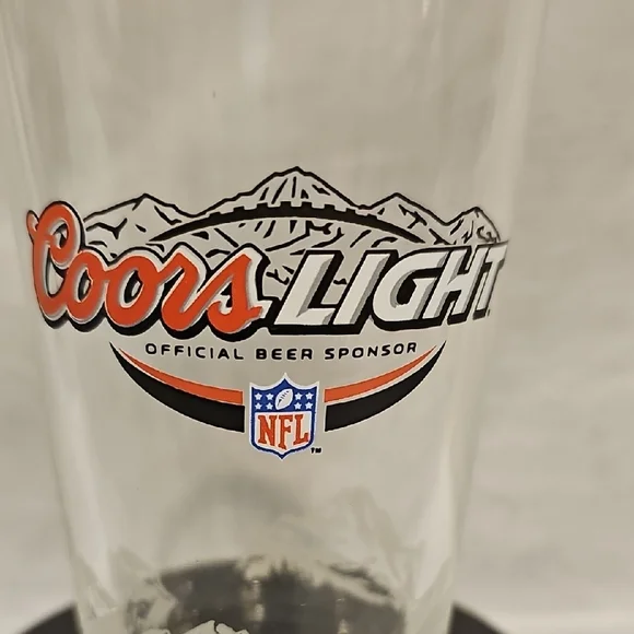 Coors Light NFL Pint Glass - Clear - Picture 4 of 4